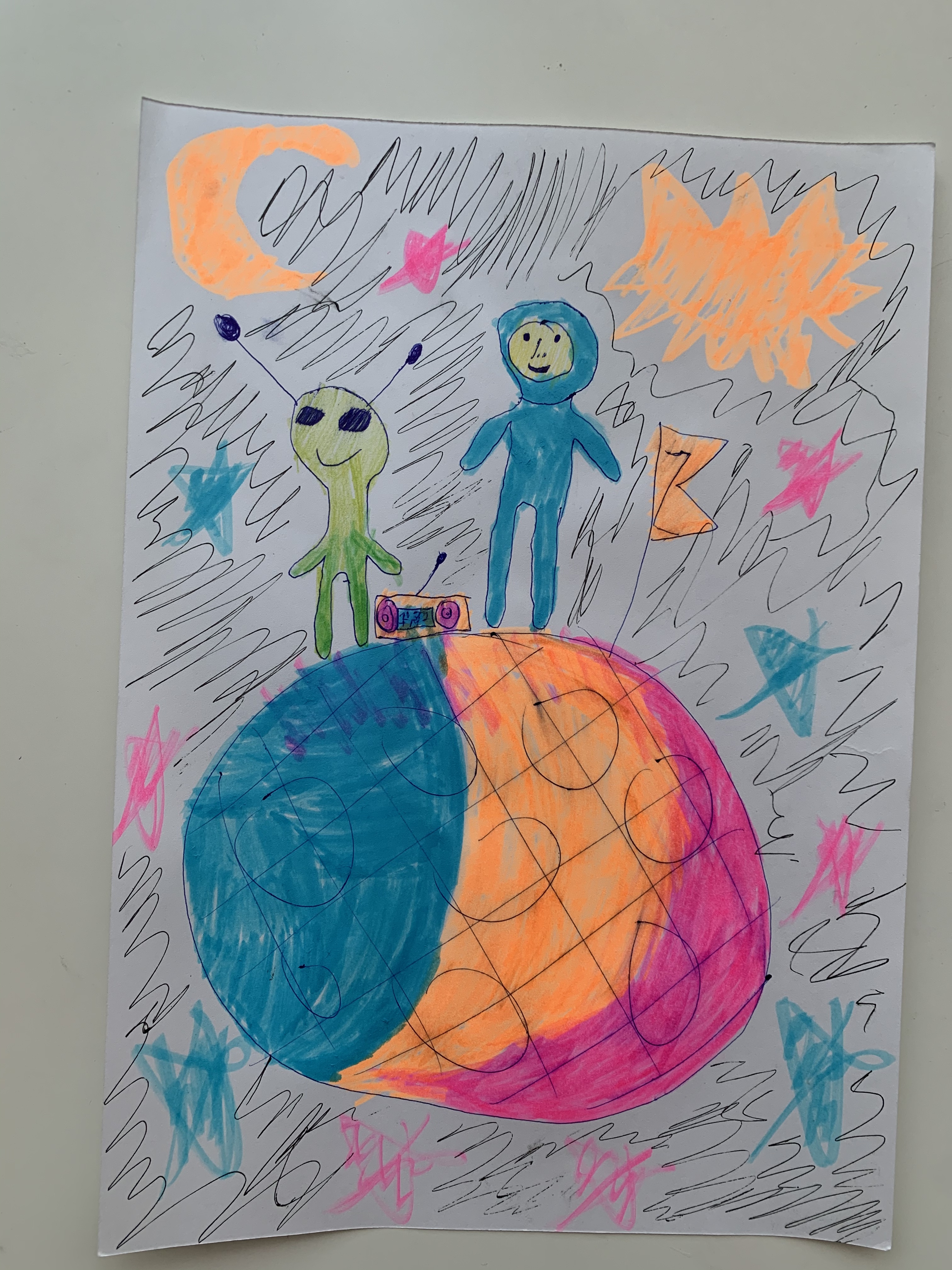 Рисунок участника Кира Колганова, 8 лет