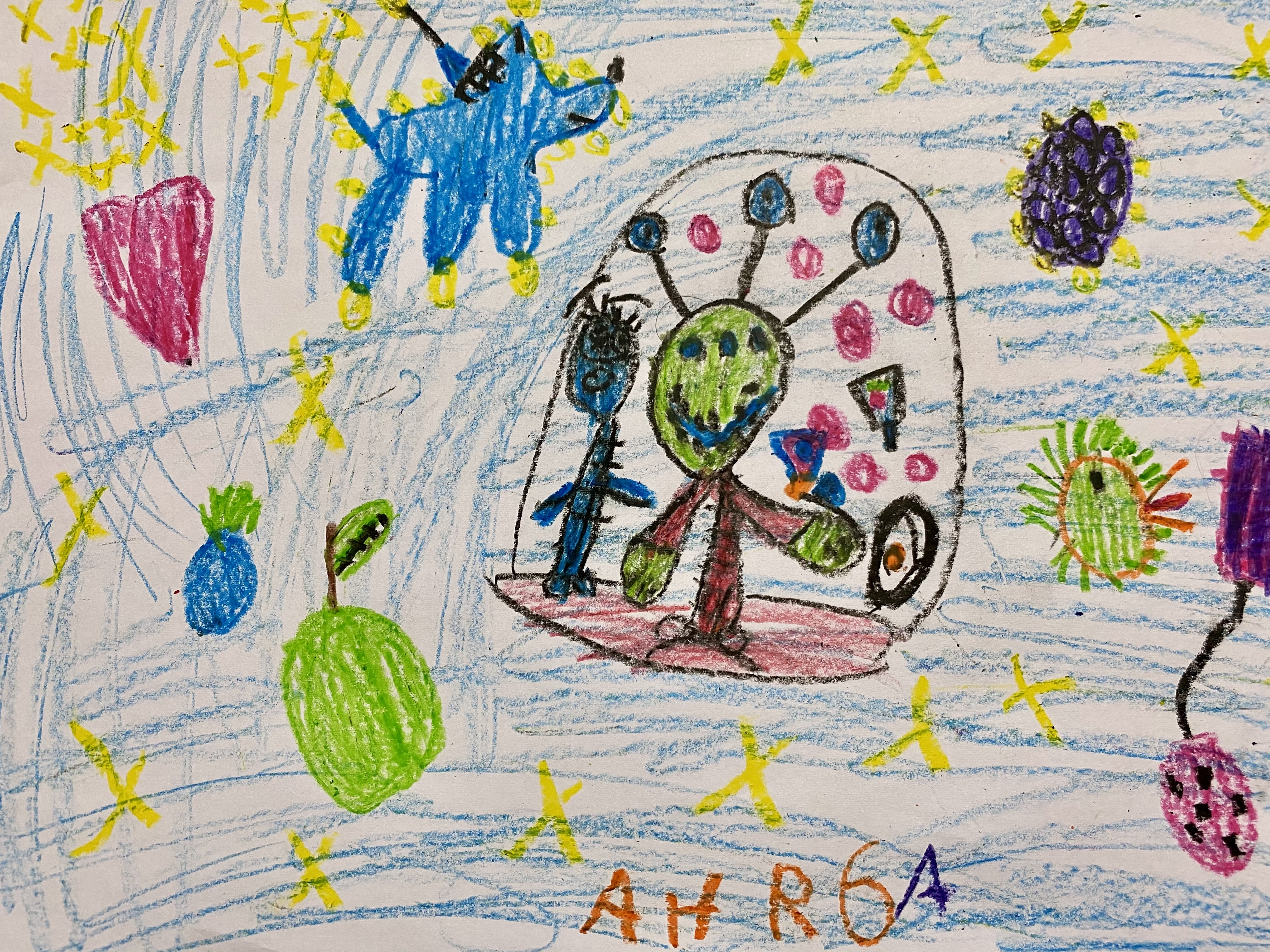 Рисунок участника Павлова Аня, 6
