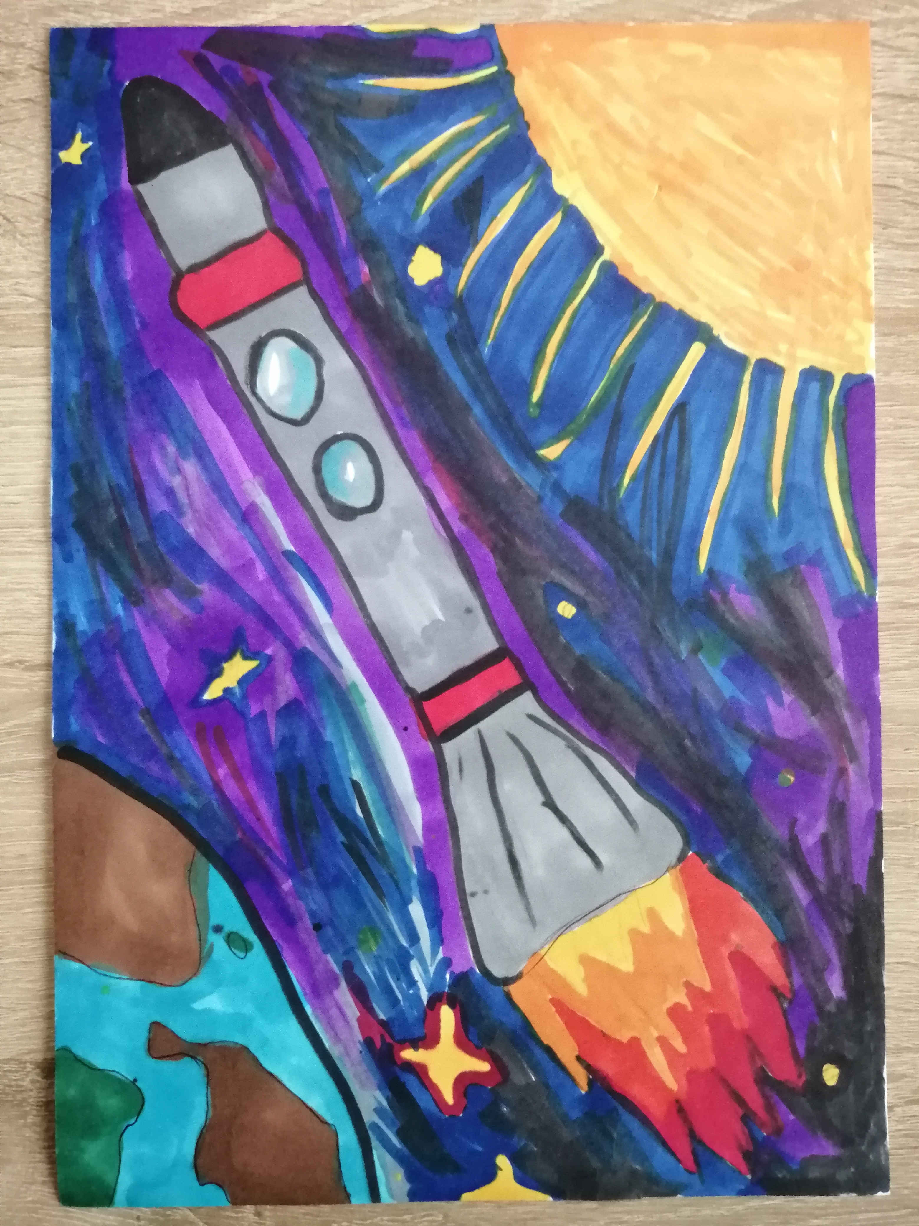 Рисунок участника Настя Милюкова, 9